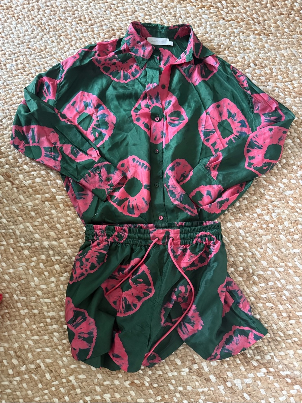 Zimmermann Poppy Shirt & Short SET - Size 1